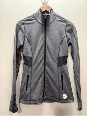 Roxy Athletic Full-Zip Active Jacket Size S 26.5x17.5 *read description